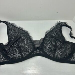 Elegant Black Lace Bra